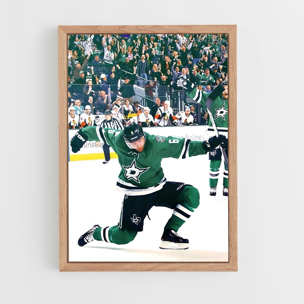 Poster Dallas de stars – affiche Hockey sur glace (vue 4)